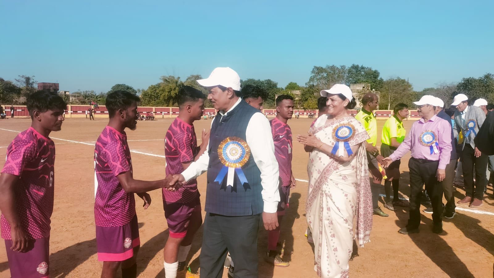 37 वा शमशेर सिंह मेमोरियल फुटबॉल में का फाइनल मैच डीएफए रामगढ़ की टीम 2-1 से जीता