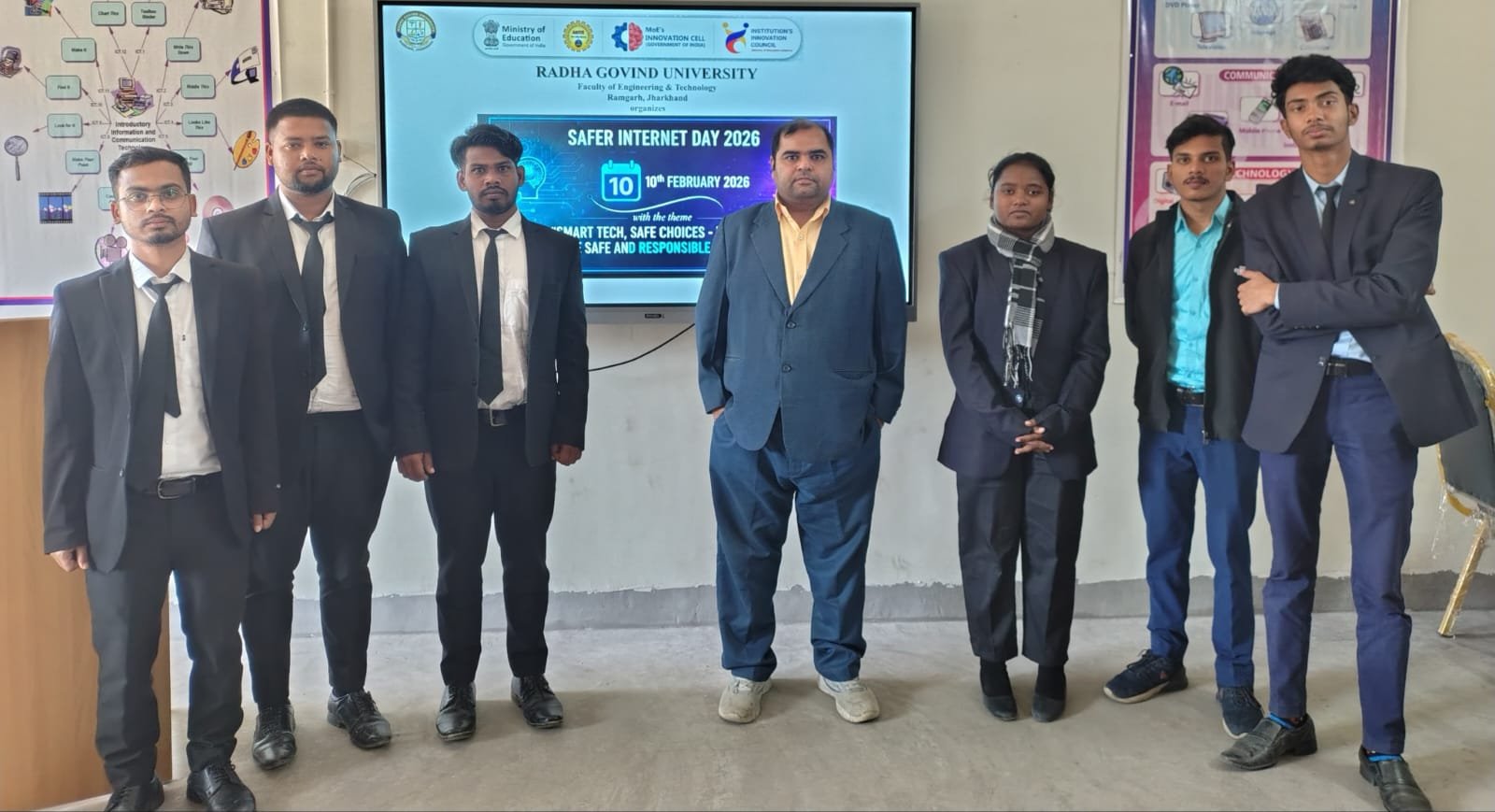 राधा गोविंद विश्वविद्यालय में ‘सेफर इंटरनेट डे' पर जागरूकता कार्यक्रम आयोजित