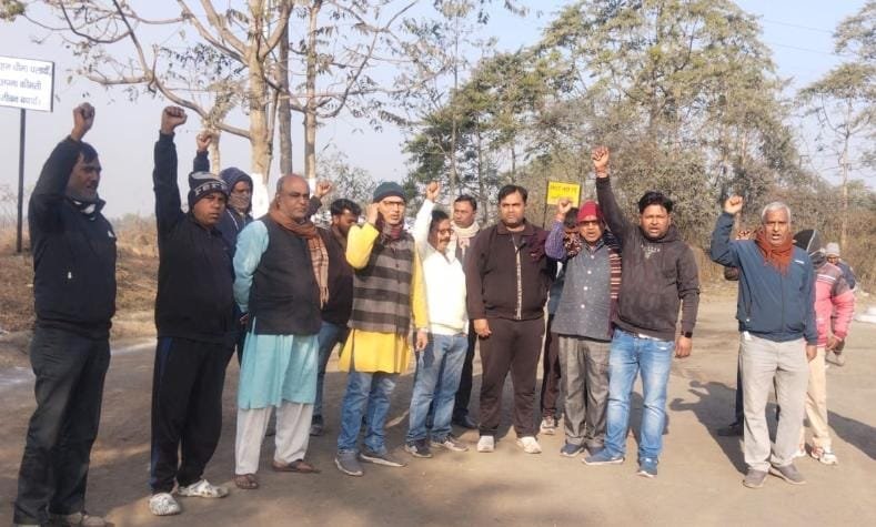 बलकुदरा माइंस में गूंजा मजदूरों का हुंकार,12 फरवरी की हड़ताल को ऐतिहासिक बनाने का संकल्प