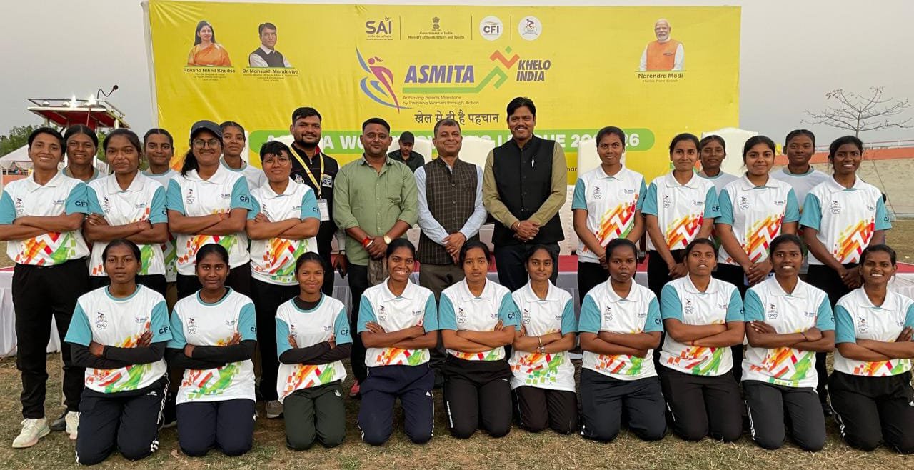 राधा गोविन्द विश्वविद्यालय के विद्यार्थियों की खेलो इंडिया साइक्लिंग प्रतियोगिता में बढ़ चढ़कर हिस्सा लिया