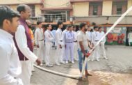रामगढ़ में अग्निशमन विभाग द्वारा विद्यार्थियों को दिया गया अग्नि सुरक्षा प्रशिक्षण