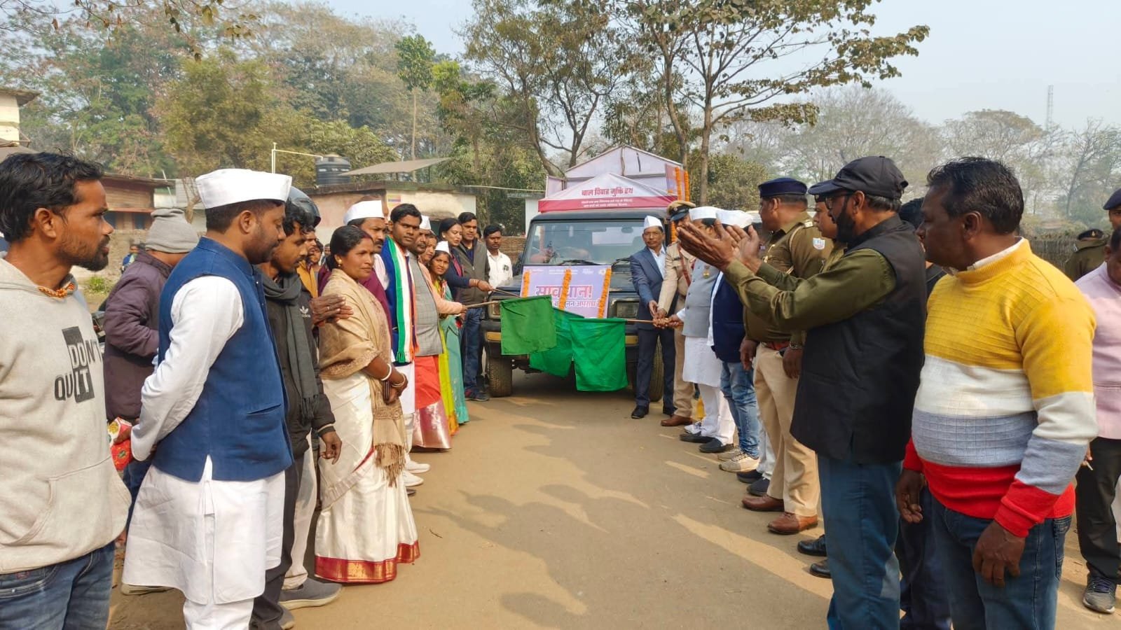 बाल विवाह मुक्ति रथ’ ने दी रामगढ से बाल विवाह के खात्मे के प्रयासों को रफ्तार