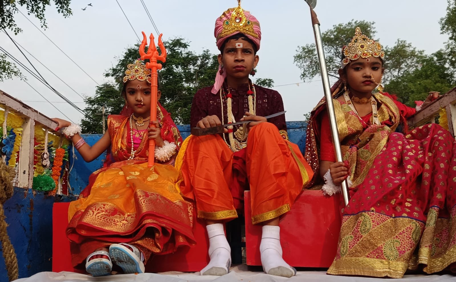 रामगढ़ में हिंदू नववर्ष पर भव्य प्रभात फेरी,छात्रों ने दिया संस्कृति और एकता का संदेश