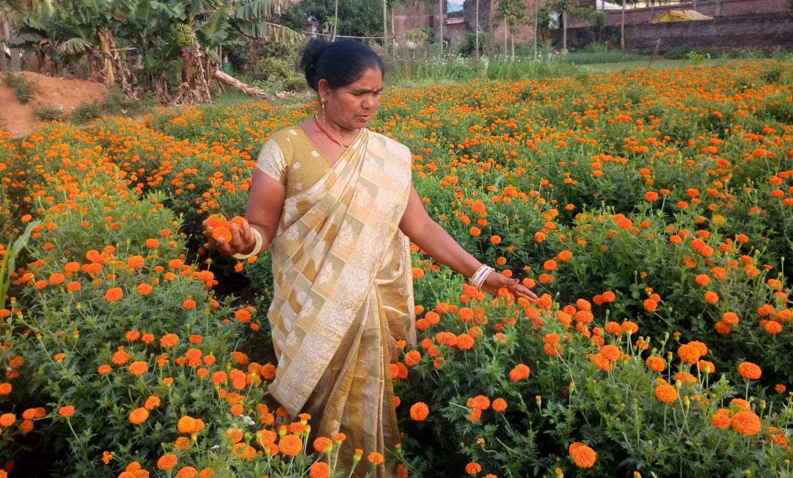 खेती से आत्मनिर्भर बनीं बीना देवी अब पशुपालन से बढ़ाना चाहती हैं आय