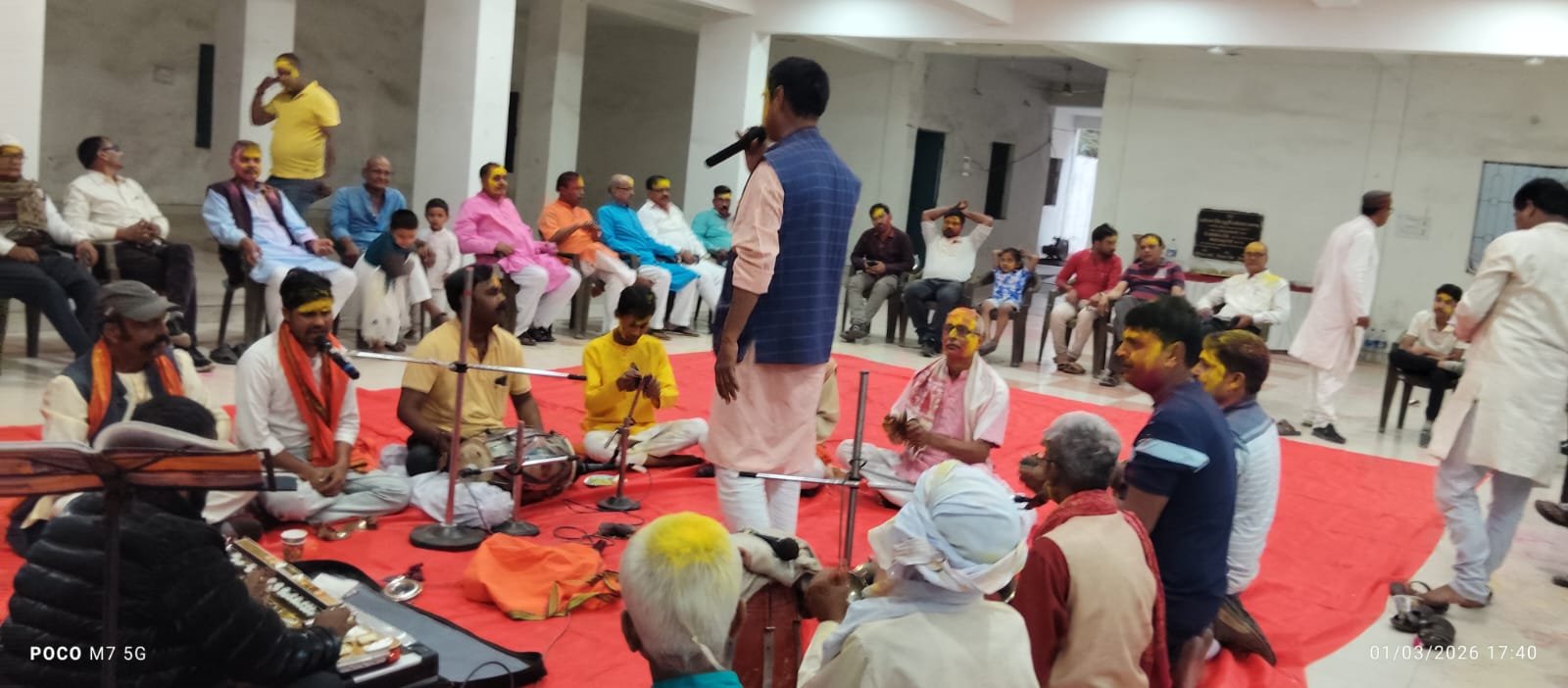 ब्रम्हर्सि परिषद रामगढ़ ने होली मिलन समारोह का आयोजन किया