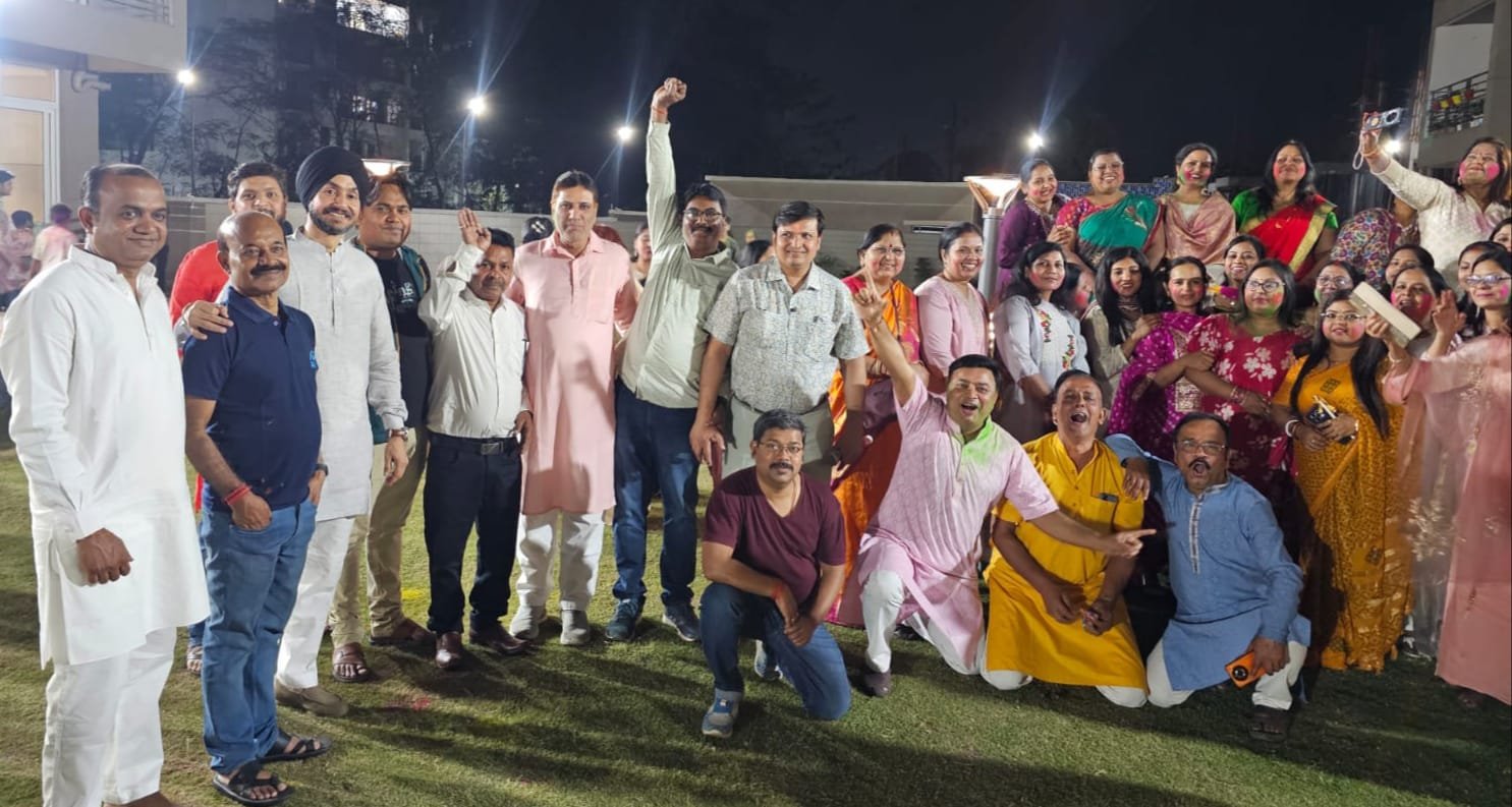 पंचवटी में होली मिलन समारोह का आयोजन