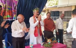 श्री कृष्ण विद्या मंदिर में होली मिलन समारोह आयोजित