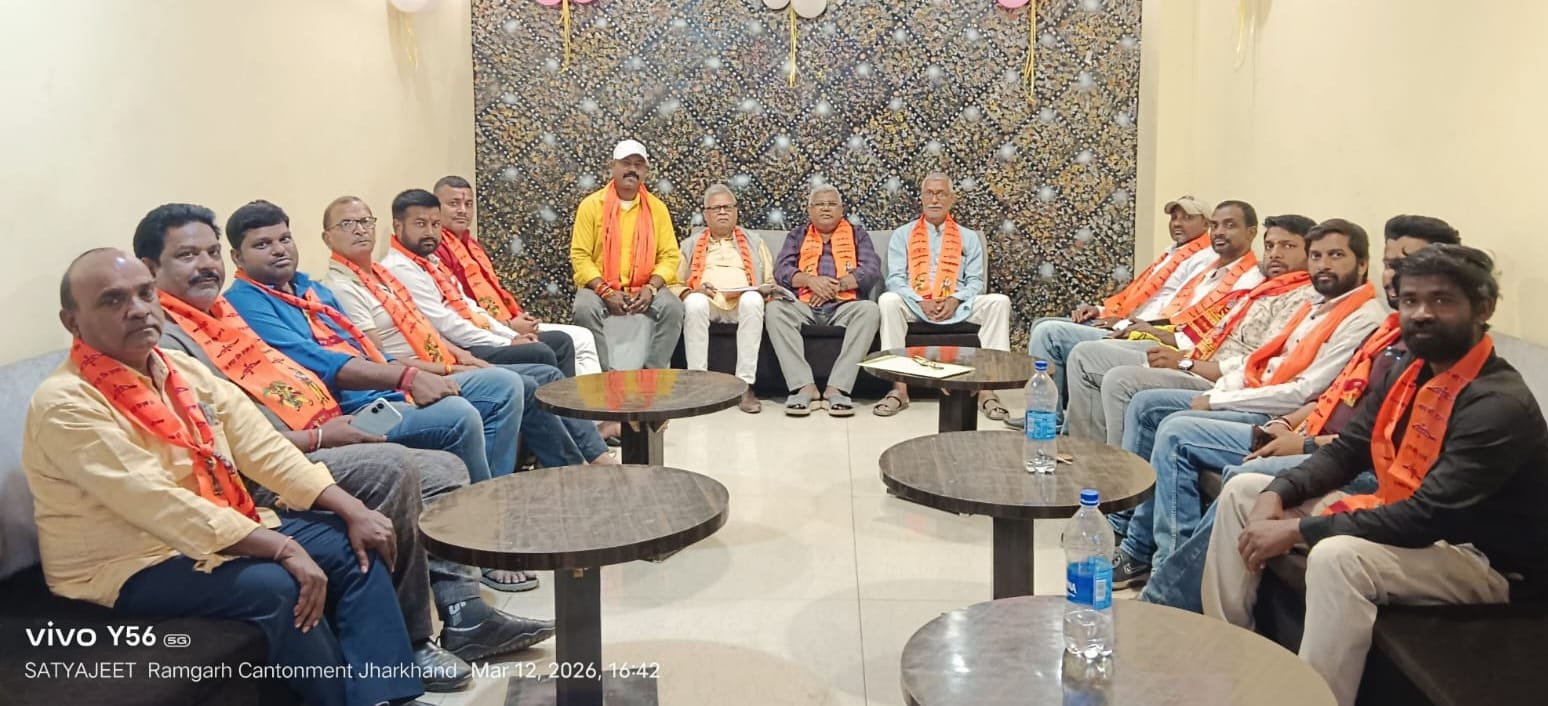 हिन्दू नववर्ष के उपलक्ष्य में प्रवीण भाई तोगड़िया का रामगढ़ आगमन