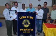 लायंस क्लब रामगढ़ कैंट के प्रयास से “लायंस क्लब ऑफ पतरातू” का गठन