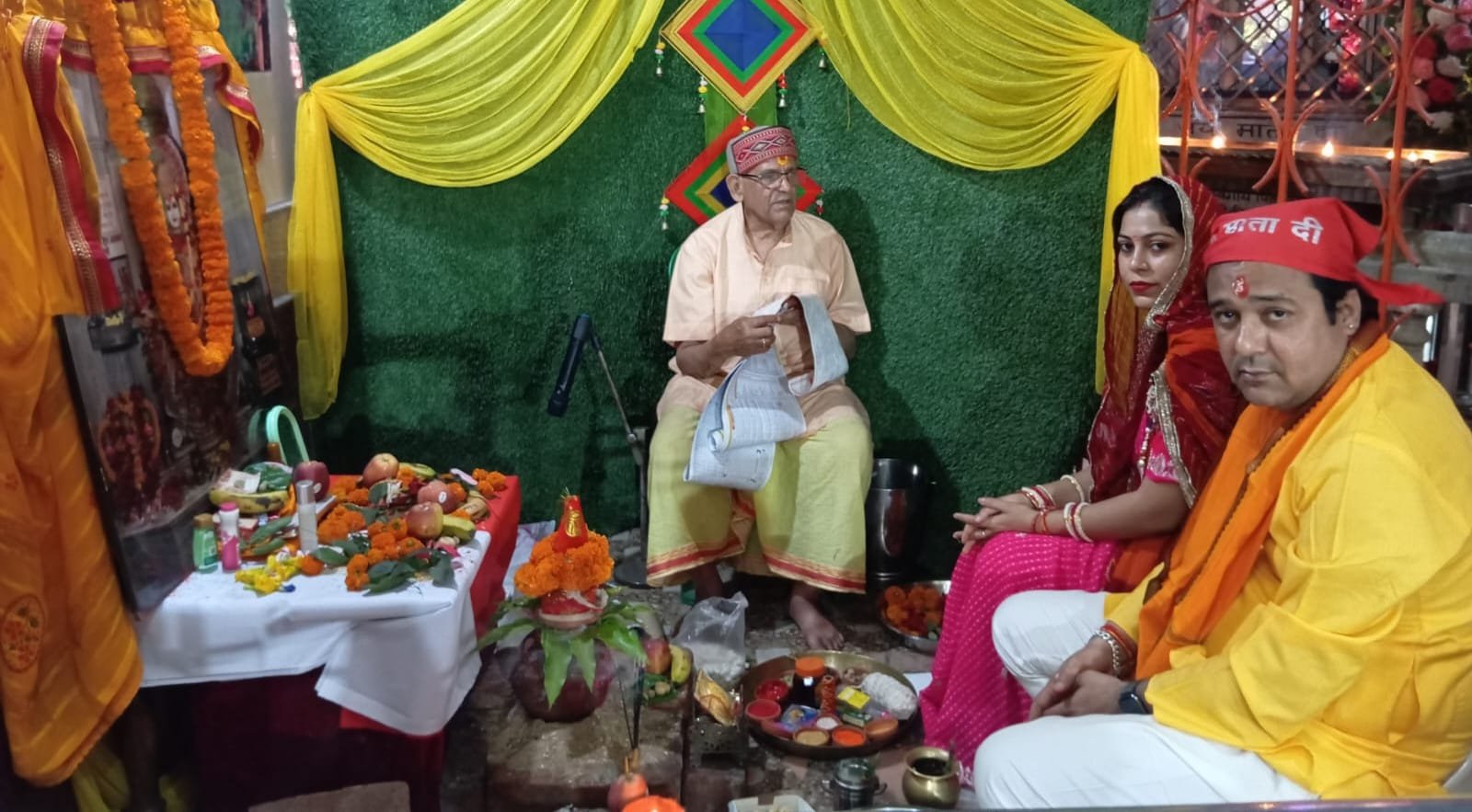 माता वैष्णों देवी मंदिर में कलश स्थापना के साथ बासंती नवरात्र अनुष्ठान शुरू