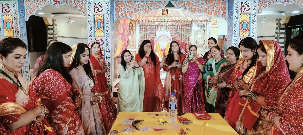 श्री रानी सती दादी मंदिर में गणगौर उत्सव का आयोजन