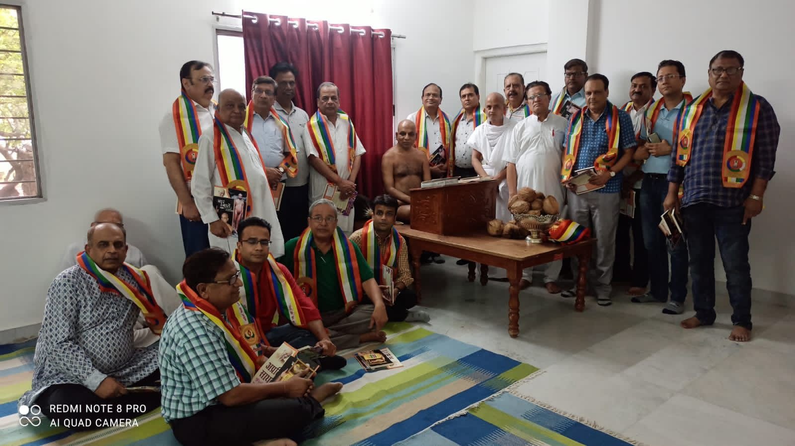 शांतिधारा फाउंडेशन ने मुनि श्री 108 प्रमाण सागर जी महाराज के झारखंड आगमन पर प्रसन्नता व्यक्ति की