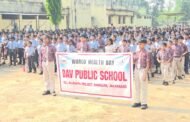 डीएवी पब्लिक स्कूल रजरप्पा में विश्व स्वास्थ्य दिवस उत्साहपूर्वक मनाया गया