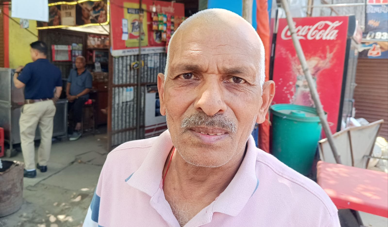 दुकान के सामने खड़ी टीवीएस 50 सुपर चोरी हुई