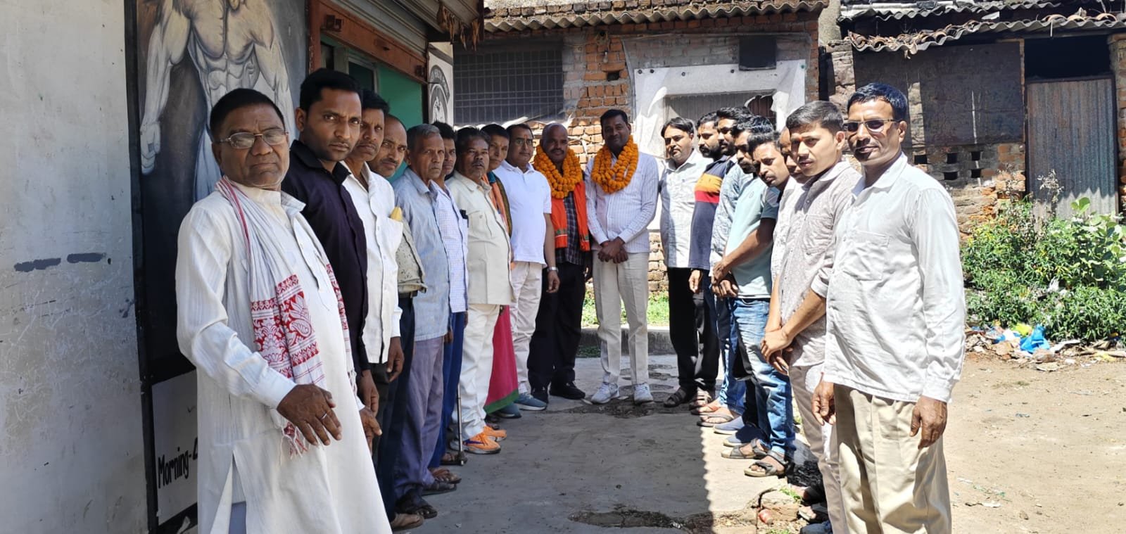 भाजपा रामगढ़ जिला कमिटी का विस्तार: गोला में नवनियुक्त पदाधिकारियों का भव्य स्वागत