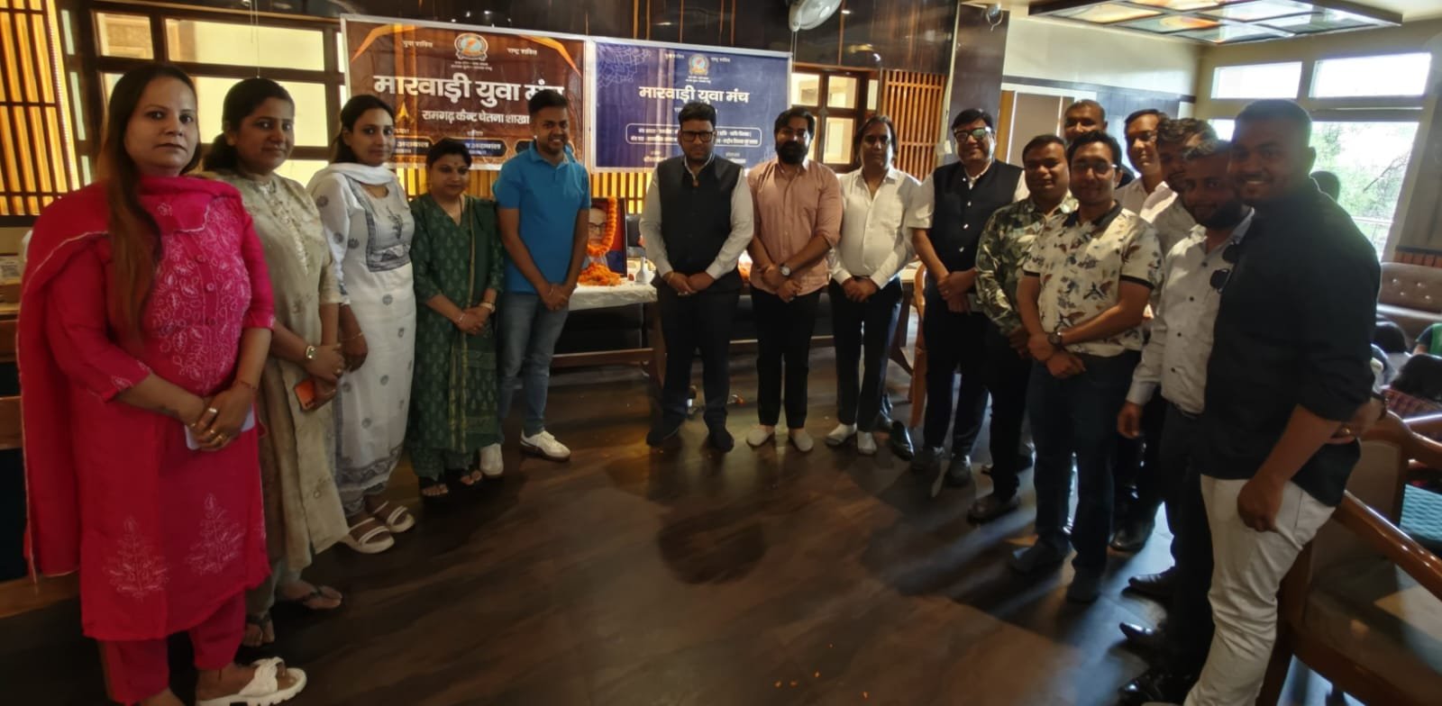 रामगढ़ में मारवाड़ी युवा मंच द्वारा अंबेडकर जयंती मनाई गई