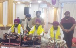 रामगढ़ गुरुद्वारा साहिब में धूमधाम से मनाया गया बैसाखी का पर्व