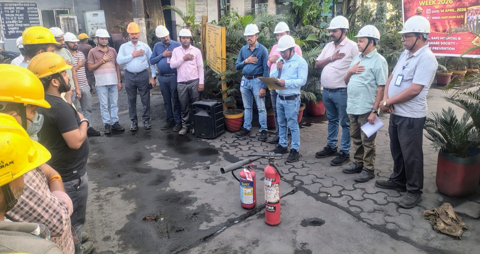 बीएफसीएल में राष्ट्रीय अग्निशमन सेवा सप्ताह 2026 का शुभारंभ