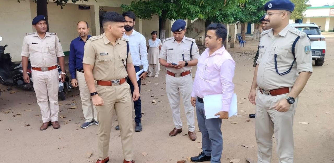 कड़ी सुरक्षा में शांतिपूर्ण ढंग से हुई जेपीएससी प्रारंभिक परीक्षा,13 केंद्रों का एसपी ने लिया जायजा