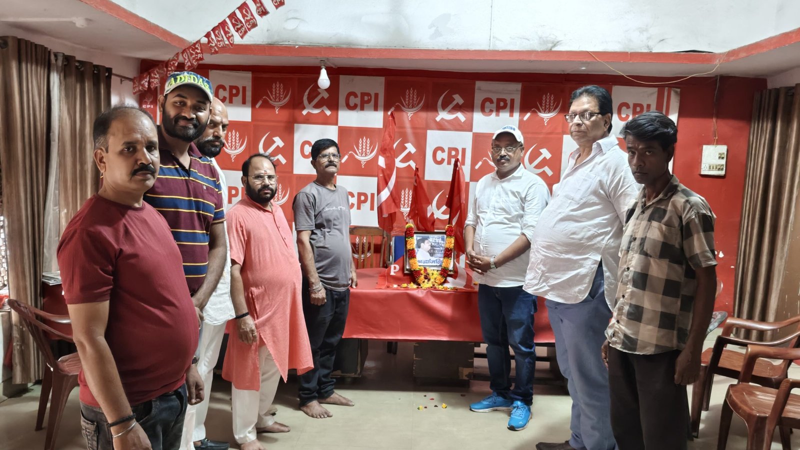 भाकपा ने उमेश नजीर की पांचवीं पुण्यतिथि पर दी श्रद्धांजलि