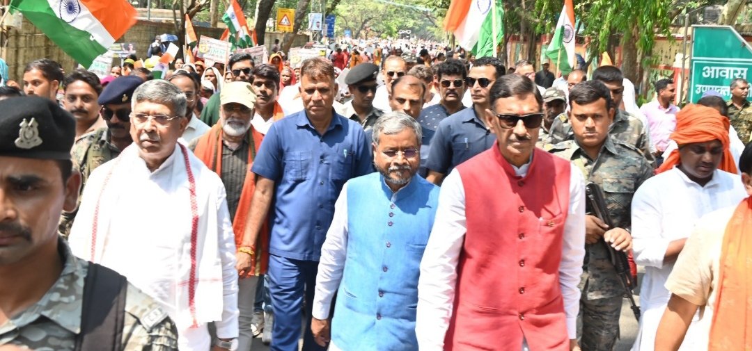 इंडी गठबंधन के खिलाफ रांची में मातृशक्ति ने भरी हुंकार