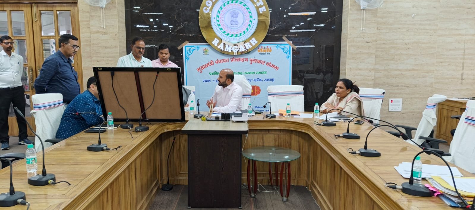 राजरप्पा मंदिर परिसर के प्रस्तावित पुनर्विकास को लेकर उपायुक्त की अध्यक्षता में पुनः समीक्षा बैठक आयोजित