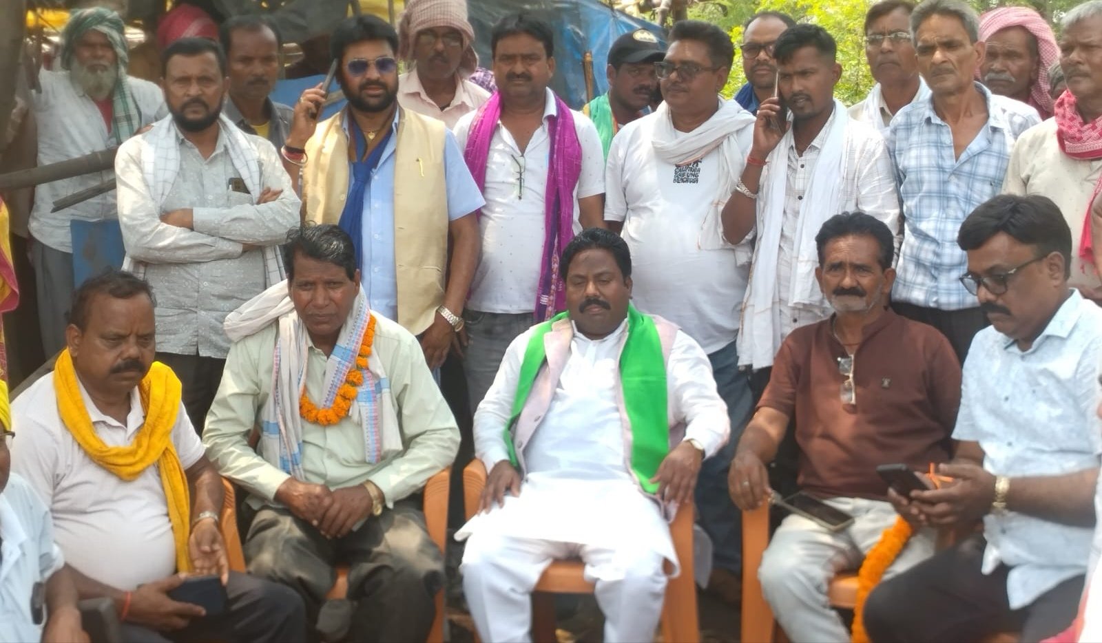 रैलीगड़ा लोकल सेल में मजदूरों का आंदोलन तेज