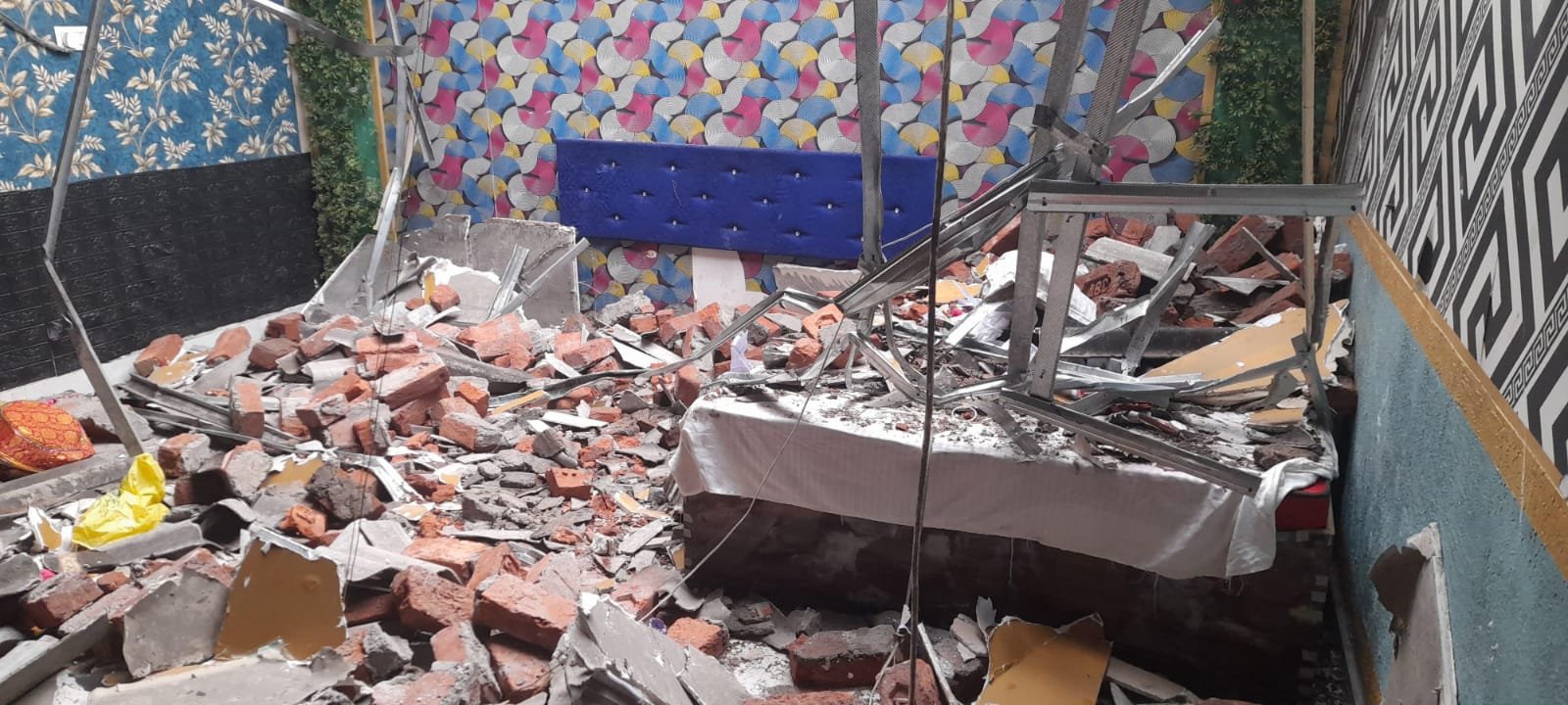 भुरकुंडा:राजनंदनी पार्क होटल एन्ड रिसोर्ट रेस्टुरेंट मैं कार्यक्रम के दौरान दुर्घटना