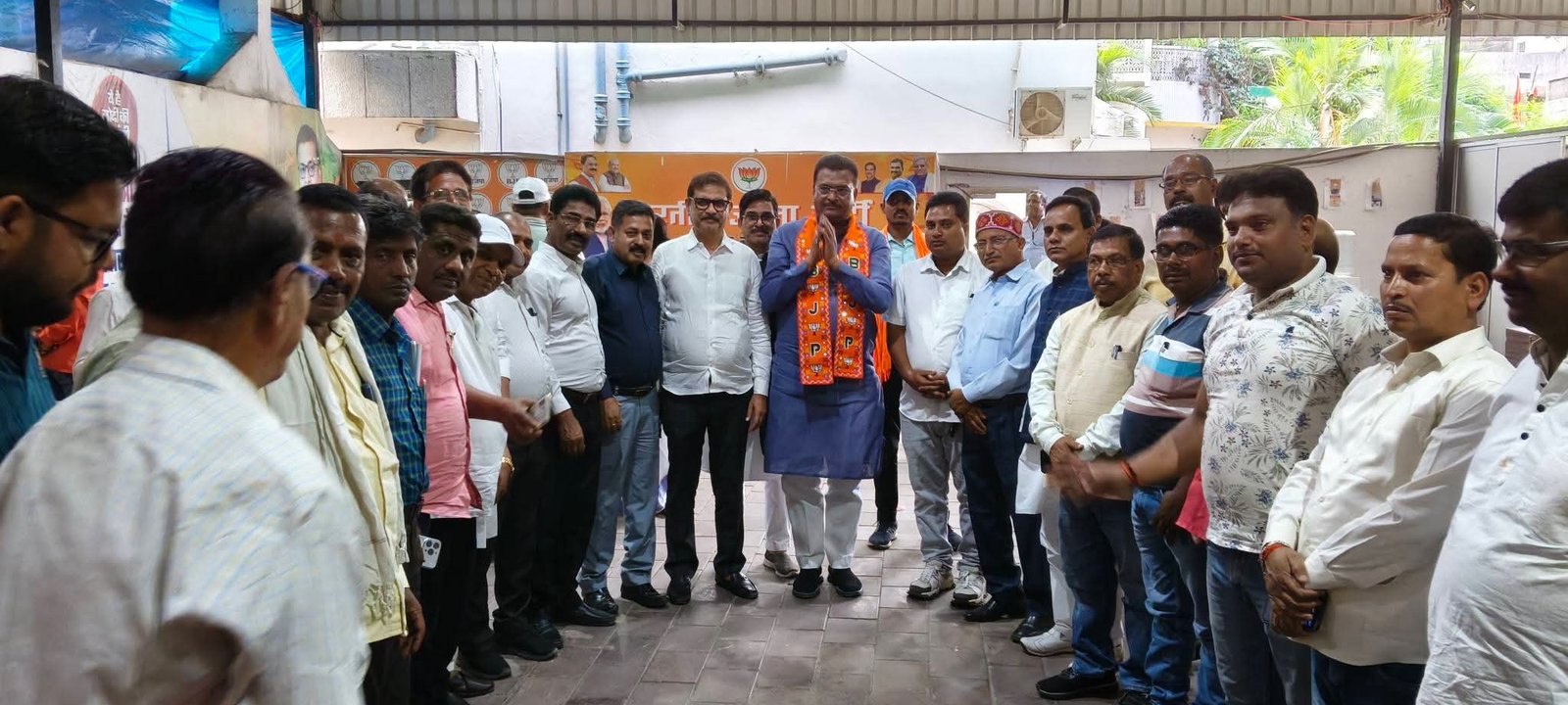 भाजपा के 47 वें स्थापना गौरव दिवस के अवसर पर कार्यक्रम का आयोजन