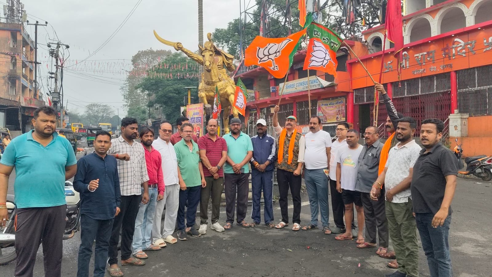 भाजपा के 47 वें स्थापना दिवस को लेकर भाजपा रामगढ़ कैंट मण्डल में कई कार्यक्रम का हुआ आयोजन