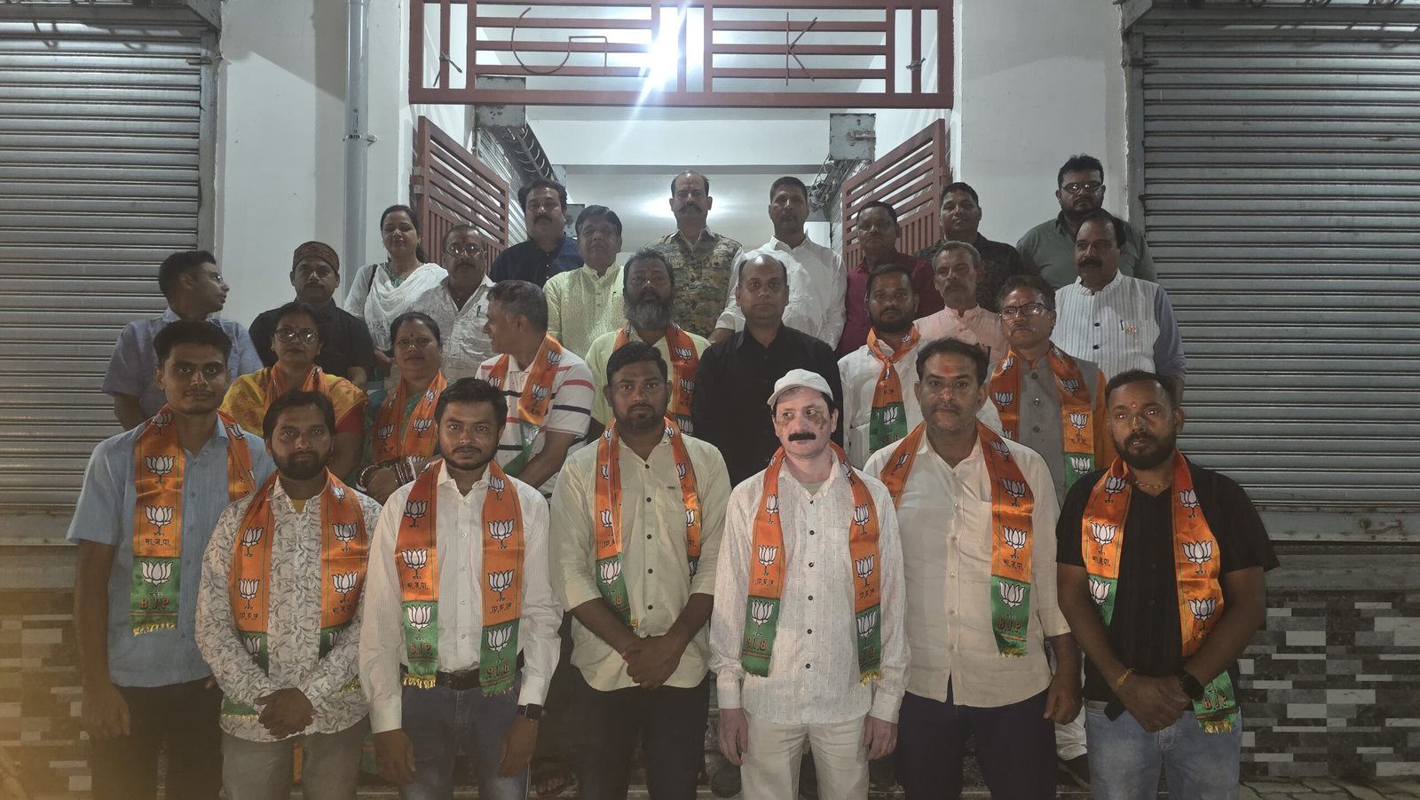 भाजपा रामगढ़ कैंट मंडल ने सम्मान समारोह का आयोजन किया