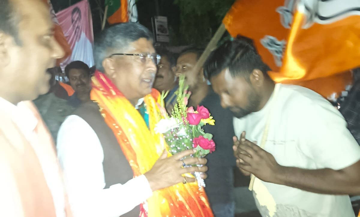 भाजपा प्रदेश अध्यक्ष डॉ. आदित्य साहू का रामगढ़ में भव्य स्वागत