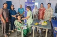 इनरव्हील क्लब रामगढ़ द्वारा टीकाकरण अभियान का आयोजन