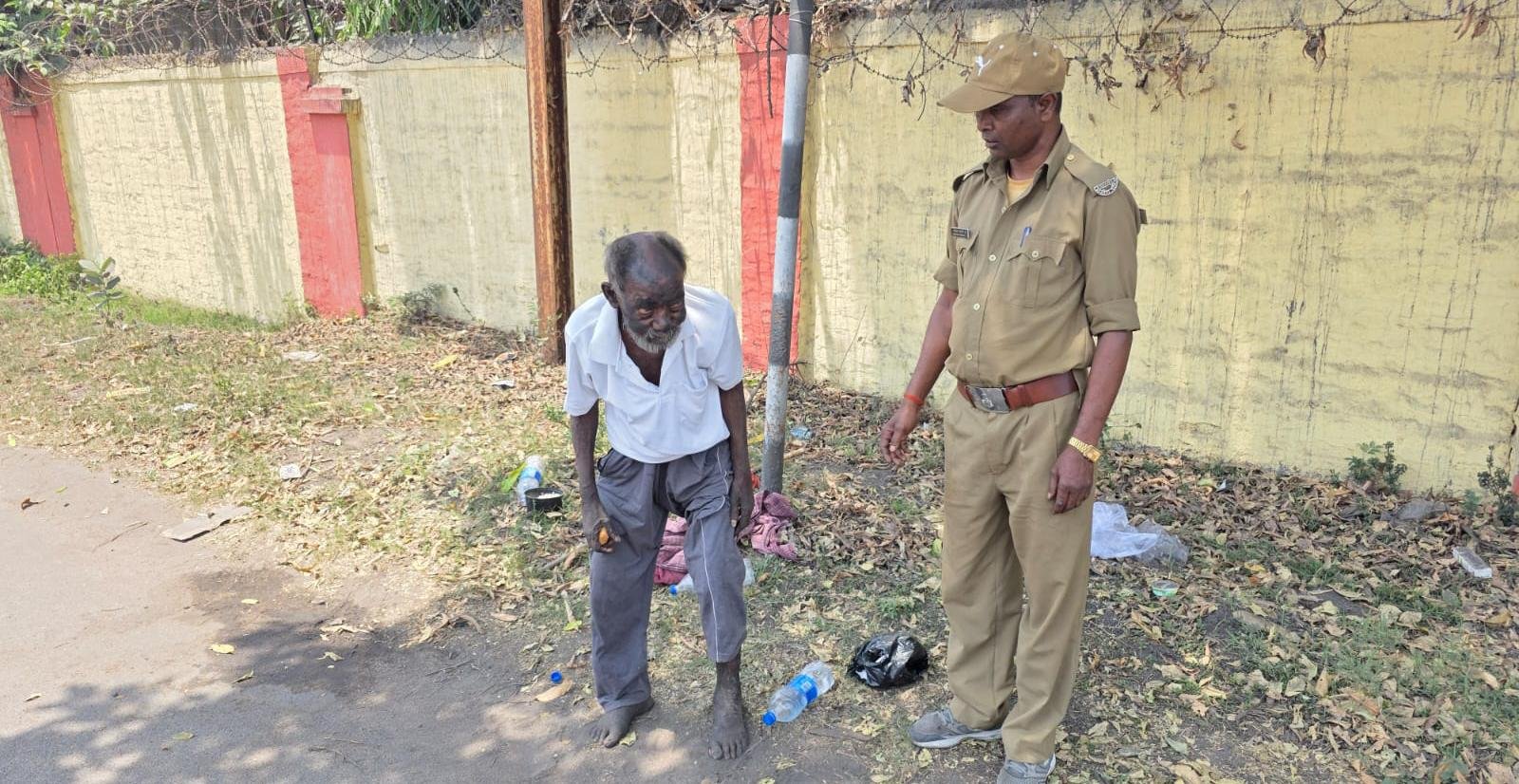 भदानीनगर पुलिस ने निभाया मानवता का फर्ज