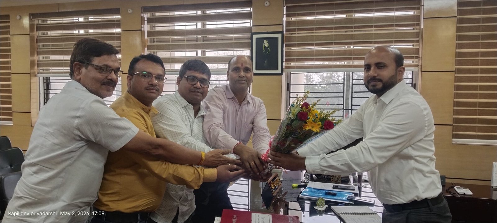 किसान मजदूर फाउंडेशन का प्रतिनिधिमंडल ने उपायुक्त से की मुलाकात