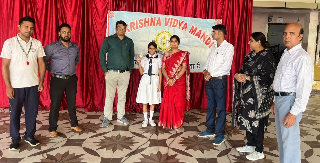 कांस्य पदक से आलोकित हुआ श्रीकृष्ण विद्या मंदिर,जिला स्तरीय प्रतियोगिता में सफलता