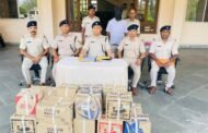 कुज्जू ओपी पुलिस ने बड़े पैमाने पर अवैध शराब बरामद किया