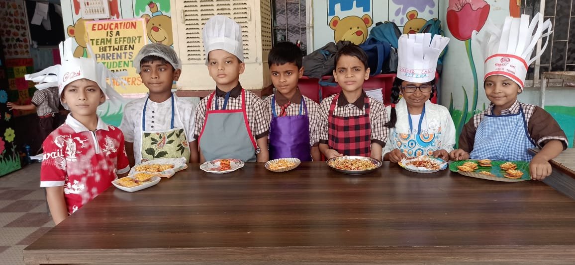 श्री गुरु नानक पब्लिक स्कूल में नॉन फायर कुकिंग गतिविधि आयोजित
