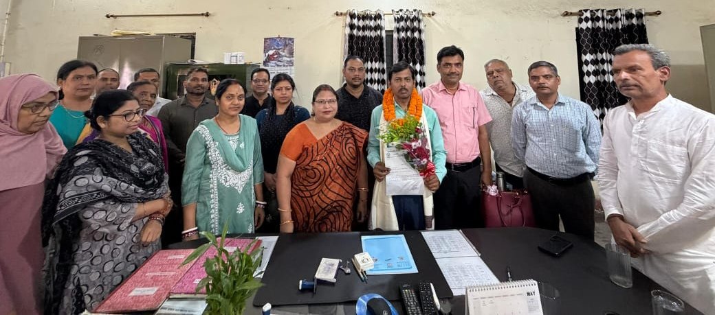रामगढ़ इंटर महिला महाविद्यालय के शिक्षक प्रतिनिधि प्रो पूर्णकांत कुमार निर्विरोध चुने गए