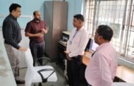 जिला परिवहन कार्यालय का उपायुक्त ने किया निरीक्षण