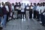 संगम माइंस में बीएलए कंपनी के खिलाफ झारखंडी बेरोजगार संघर्ष मोर्चा द्वारा विरोध