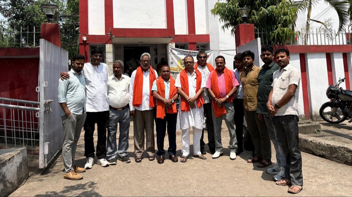 भारतीय डाक कर्मचारी महासंघ ग्रुप सी के प्रदेश सचिव प्रभात रंजन रामगढ़ पहुंचे