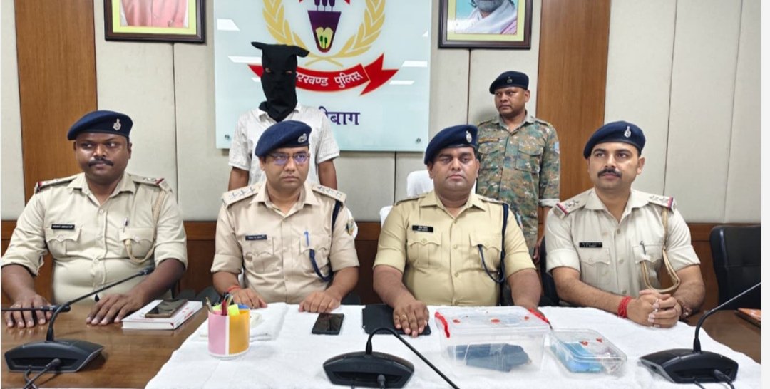 हजारीबाग पुलिस को मिली बड़ी सफलता:गैंगस्टर राहुल दुबे गैंग का सदस्य गिरफ्तार 