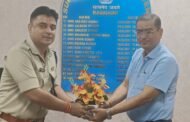 समाजसेवी कमल बगड़िया ने नए एसडीपीओ से मुलाकात की