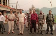 पुलिस ने बकरीद को लेकर निकाला मार्च