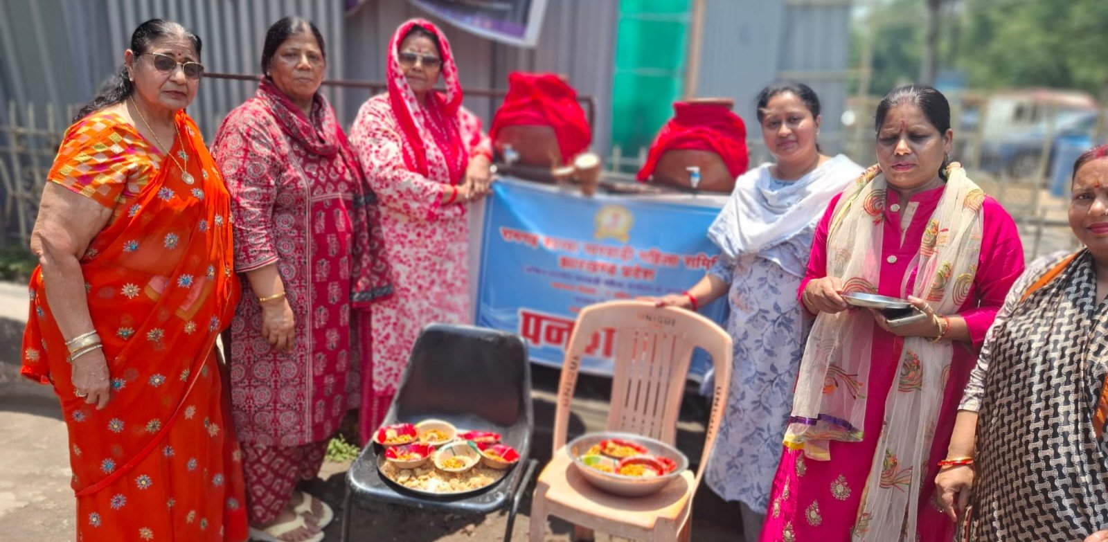 भीषण गर्मी में राहगीरों के लिए पनशाला की शुरुआत