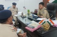 पतरातू एसडीपीओ कार्यालय में अपराध समीक्षा बैठक
