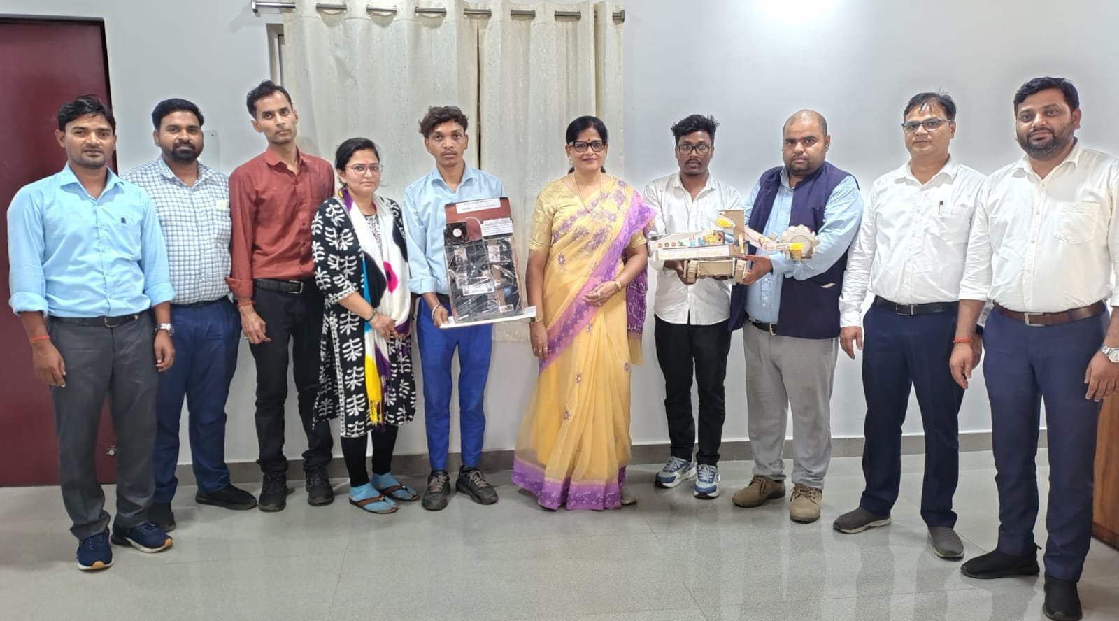 राधा गोविन्द विश्वविद्यालय के विद्यार्थियों ने विभिन्न गतिविधियों के माध्यम से अपनी कौशल का किया प्रदर्शन