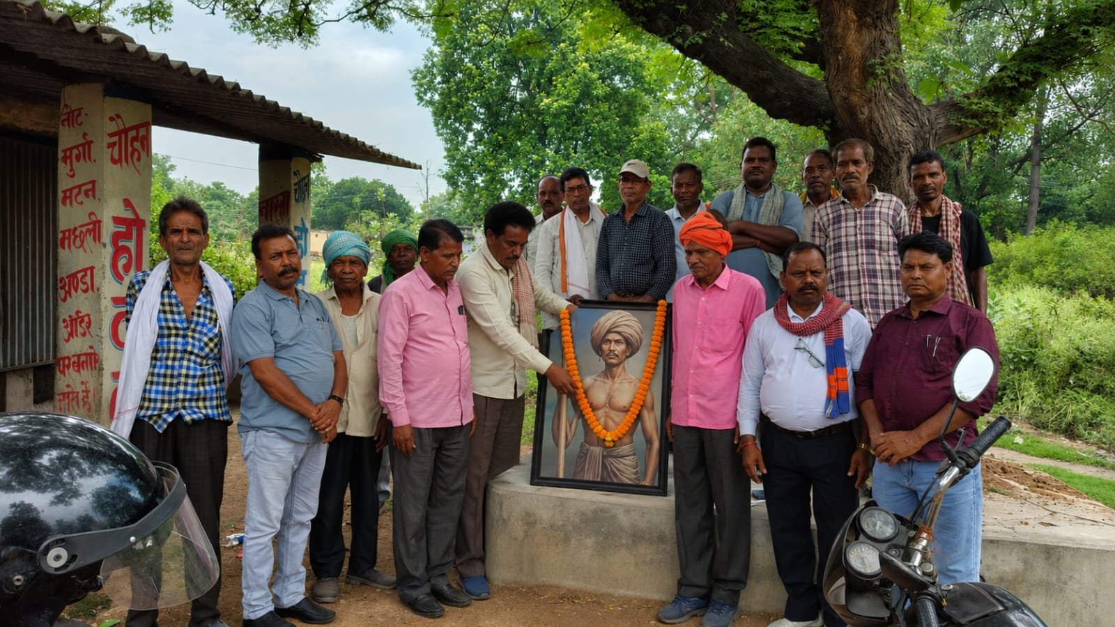 क्रांतिकारी बिरसा मुंडा के 126 वें स्मृति दिवस पर श्रद्धांजलि सभा आयोजित