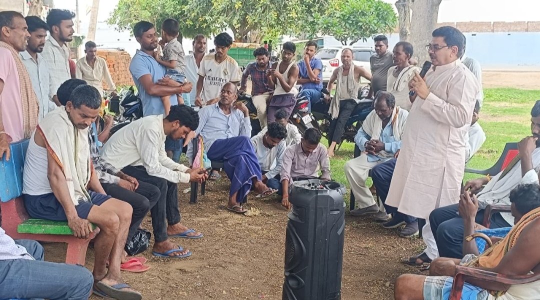 भैरवी जलाशय से निकलने वाली नहर के भूमि अधिग्रहण कानून 2013 के तहत किसानों के मुआवजा दे झारखंड सरकार: महेंद्र पाठक